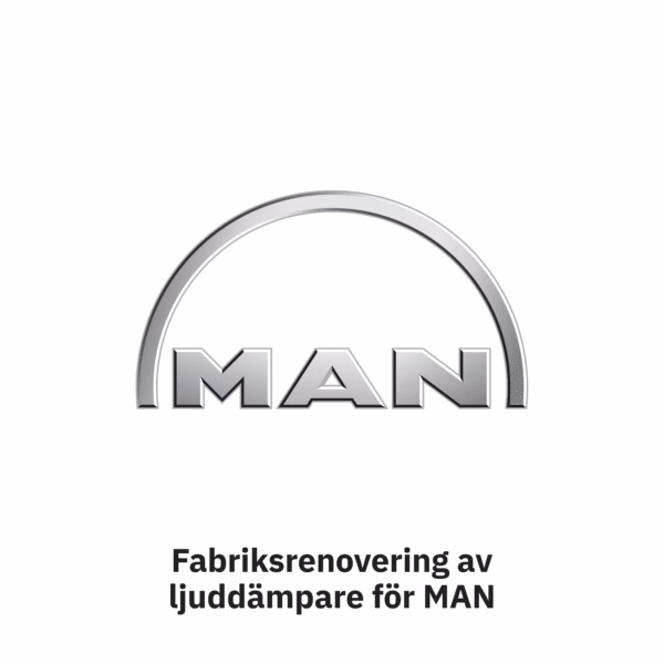 Fabriksrenovering av ljuddämpare för MAN
