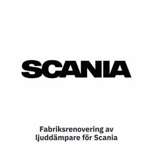 Fabriksrenovering av ljuddämpare för Scania