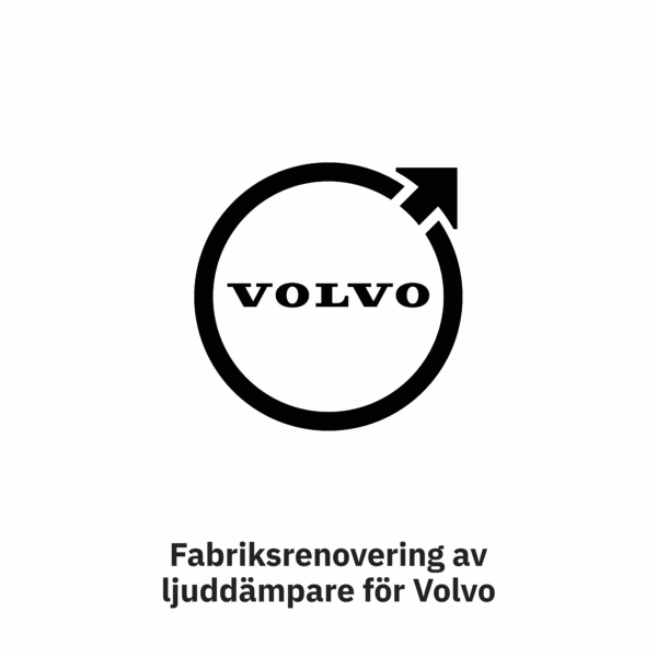 Fabriksrenovering av ljuddämpare för Volvo